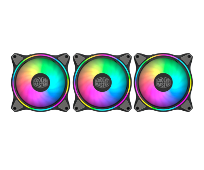 Wentylator do komputera COOLER MASTER Zestaw wentylatorów dozasilacza/obudowy  Masterfan MF120 HALO 3w1 ARGB MFL-B2DN-183PA-R1